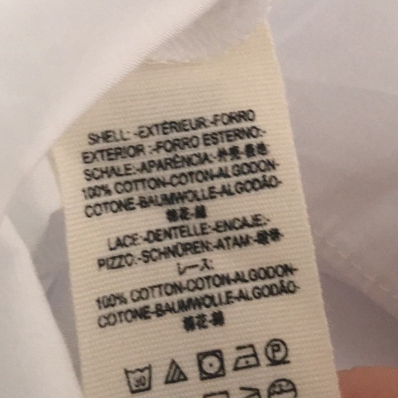 Free People White Half Moon Smocked Mini Dress - Picture 5 of 8